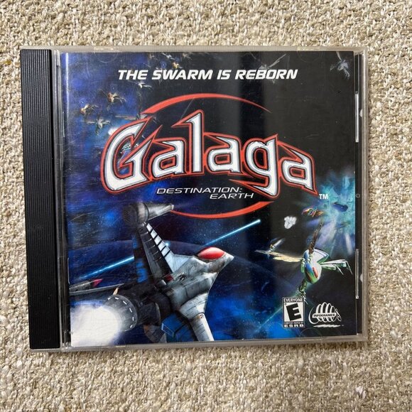 Galaga Destination Earth PC Hasbro Interactive Rated E for Everyone - Picture 1 of 3